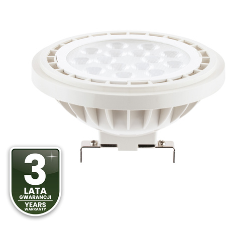 Žárovka LED G53, AR111 15W = 100W 1521lm 4000K neutrální bílá 38° LUMILED