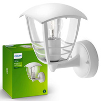 Zahradní lampa LED nástěnná lampa CREEK myGarden E27 IP44 Lucerna pro up White PHILIPS