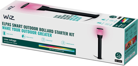 Venkovní zahradní LED sloupek 4,8W RGB SMART WiFi WiZ