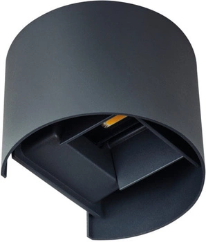 LED Elevation Lamp REKA Grafitová NAHORU A DOLŮ 7W 380lm 4000K Neutrální bila IP54 Kanlux