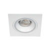 Halogenové bodové svítidlo LED GU5.3 GU10 Square White Feline Kanlux Flush Mount