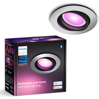 Zapuštěná montáž LED pod omítku 4,2 W 400 lm IP20 Bílá a barevná Ambiance RGB + TW Aluminium Smart SMART Zigbee Bluetooth Centura Philips HUE