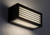 Venkovní zahradní lampa LED fasádní nástěnná lampa 10W 480lm 4000K IP54 černá Moderní Lublin Rabalux