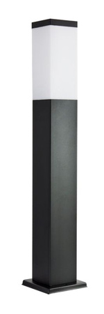 Venkovní stojací zahradní lampa POST Inox Square SS802-650 BL E27 65cm Su-Ma