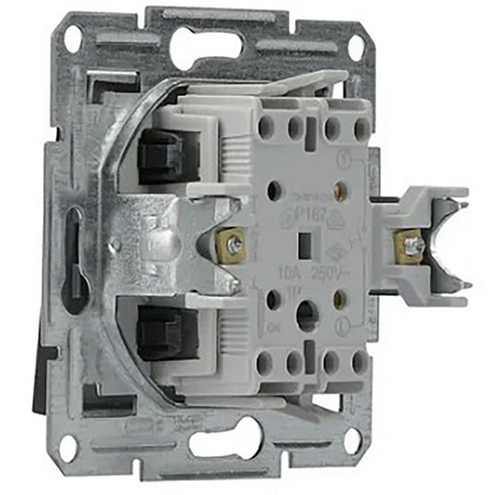 Snímač zvonkového tlačítkového spínače IP20 antracit