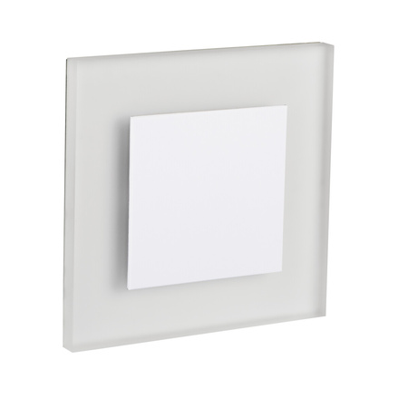 Schodišťové světlo LED 0,8W 14lm 4000K Neutral Square White Apus Kanlux