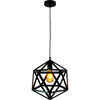 GEOMETRIC IL MIO DENMARK 1xE27 černá stropní lampa - GOLDLUX (Polux)