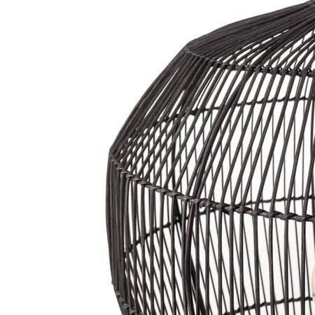 HAITI S 11166 Nowodvorski E27 Black Skandinávské závěsné stropní svítidlo