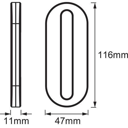 LED dobíjecí nábytková podskříňová lampa LINEAR MOBILNÍ bílá 0.5W 20lm 4000K LEDVANCE