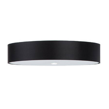 Stropní svítidlo LED SKALA 6xE27 Kulaté svítidlo 70cm černé SOLLUX
