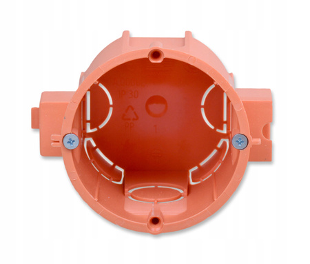 Hluboko zapuštěná elektrická připojovací krabice se šrouby PK60 PAWBOL