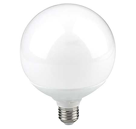 LED žárovka E27 G125 16W = 100W 1521lm 3000K Teplá bílá 220° GOLDLUX (Polux)