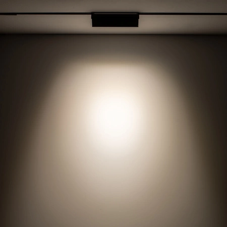 LED světlo na přípojnici 1 fáze LED 9W 800lm 3000K teplá černá průmyslová LVM FOCUS OUT 10145 Nowodvorski