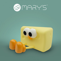 Dětské noční světlo LED 1W 3000K Warm USB dobíjecí 1200mAh žluté MARY'S SEREK