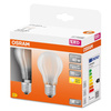 2x LED žárovka E27 A60 4W = 40W 470lm 2700K Teplá bílá 300° OSRAM STAR Filament