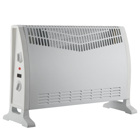 Konvektorový ohřívač 2000W Turbo s nastavitelným termostatem bílý Sanico Goldlux