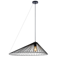 E27 Black Aurora Sanico Závěsné stropní svítidlo Goldlux