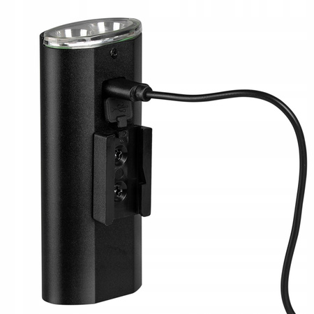 Svítilna LED Cyklistická svítilna Držák USB-C 5 režimů 260lm IPX6 VAYOX