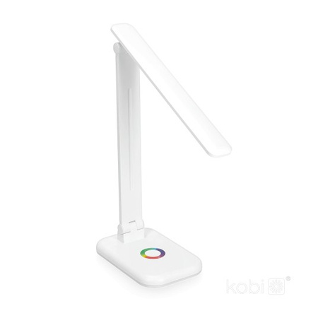 LED 7W 460lm CCT 120° dobíjecí bílá stolní lampa Noblite Kobi