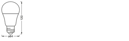 LED žárovka E27 12W = 75W 1055lm CCT Stmívatelná SMART+ WiFi Sun@Home Ledvance