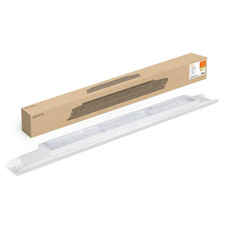 LED panel Lineární páskové svítidlo 42W 6510lm 4000K Neutrální stmívatelné Povrchová závěsná bílá 120x10cm Low Bay Flex Ledvance