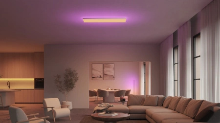 LED panel Povrchové stropní svítidlo 120x30 cm 67W 4800lm IP20 Bílá a barevná Ambiance RGB + TW White Smart SMART Zigbee Bluetooth Datura Philips HUE