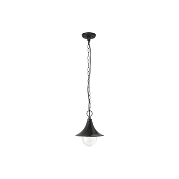 LED zahradní venkovní závěsné svítidlo KONSTANZ E27 IP44 Černá RABALUX