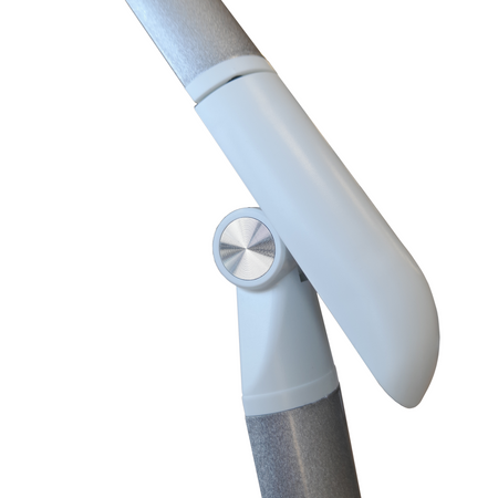 Stolní lampa LED 7W 400lm 4000lm neutrální 120° bílá stříbrná stmívatelná Madera Sanico Goldlux