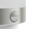 PYTHON 3,8W zahradní lampa LED s čidlem pohybu 2700K teplá IP44 stříbrná PHILIPS