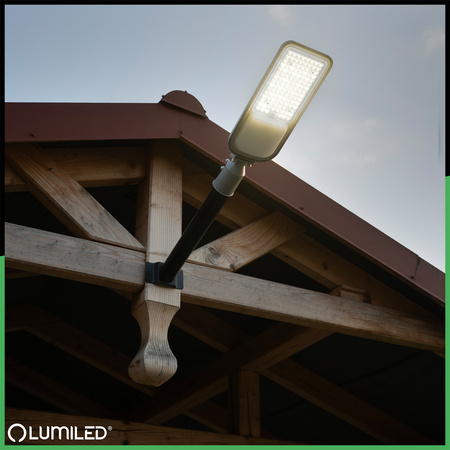 LED pouliční svítidlo LUXOS2 Průmyslové silniční svítidlo 100W 14000lm 4000K IP65 ALS LUMILED