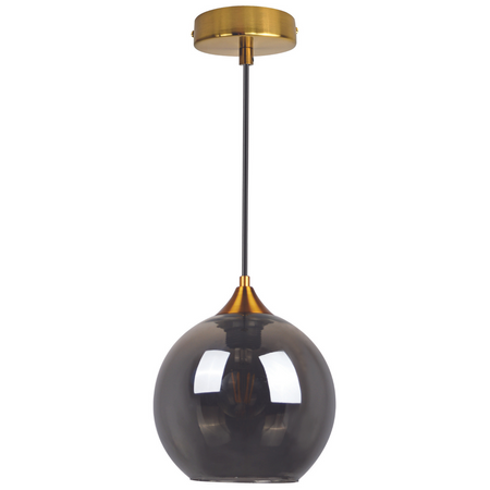 Stropní závěsné svítidlo E27 Zlatá šedá Damar Sanico Goldlux