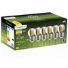 6x LED žárovka E27 Ball P45 4W = 40W 470lm 3000K Warm 360° FILAMENT LUMILED