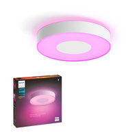 Plafond LED Xamento Povrchové stropní svítidlo do koupelny bílé 33,5W 38cm IP44 CCT RGB PHILIPS HUE Bluetooth