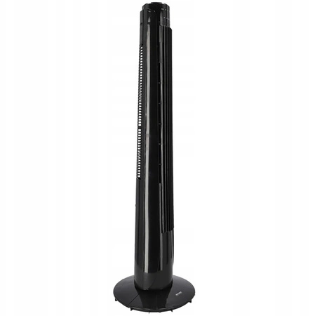 Sloupový ventilátor Trubkový vzduchový cirkulátor Stojací ventilátor Černý 92cm 45W + dálkové ovládání