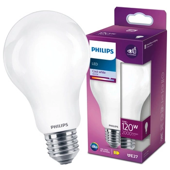 LED žárovka E27 A67 13W = 120W 2000lm 4000K Neutrální 200° PHILIPS Classic