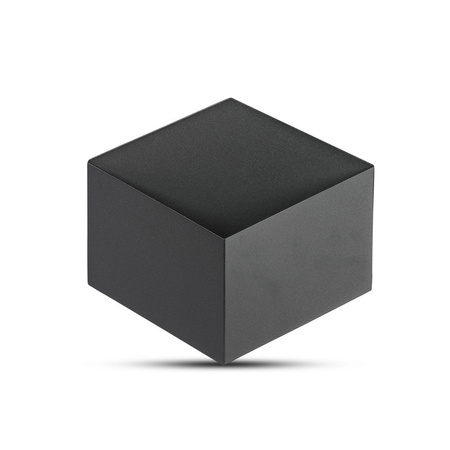 LED fasádní nástěnná lampa 3W 3000K IP20 nástěnná lampa černá SAMSUNG CHIP VT-803 V-TAC