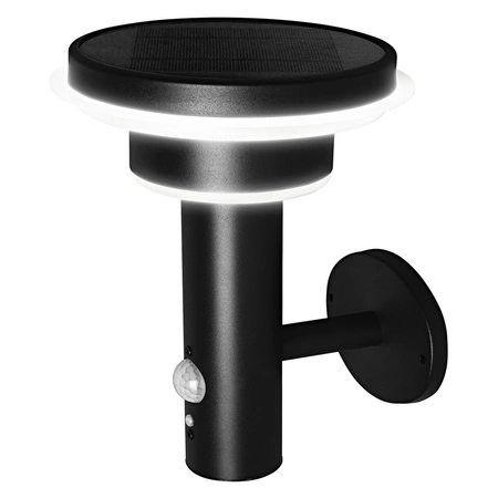 Solární zahradní nástěnná lampa LED fasádní lampa 6W černá ENDURA STYLE LEDVANCE