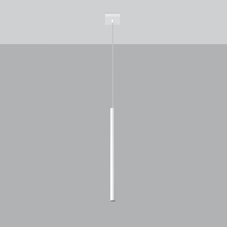 PASTELO 1 G9 Závěsné stropní svítidlo Minimalistická bílá SOLLUX