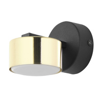 DALLAS GOLD/BLACK Černá/zlatá Moderní nástěnné svítidlo GX53 6090 TK Lighting