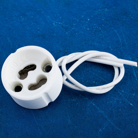 10x keramická patice pro žárovky LED GU10