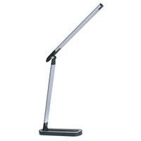 Stolní lampa LED 7W 400lm 4000lm Neutrální 120° černostříbrná Stmívatelná Madera Sanico Goldlux