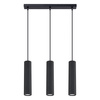 Stropní závěsné svítidlo Tuba Spot 3x GU10 Black Carbon Deep Space SL.1575 Sollux