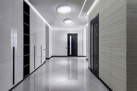 LED panel Stropní svítidlo 24W 1920lm 4000K Neutrální povrchová montáž Kulatá bílá Proma Masterled