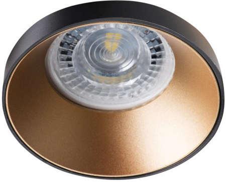 LED GU5.3 GU10 Kruhové černé zlaté Simen Kanlux Bodové halogenové svítidlo pro zápustnou montáž