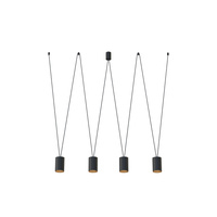 MORE TONE IV 7814 Nowodvorski 4xGU10 Stropní závěsné podkrovní svítidlo