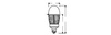 LED žárovka E27 41W = 125W 5400lm 2700K Warm 360° IP65 HQL PRO Osram