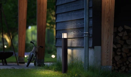 Venkovní LED zahradní svítidlo STOCK myGarden 6W 2700K IP44 Tyč 77cm Antracit PHILIPS