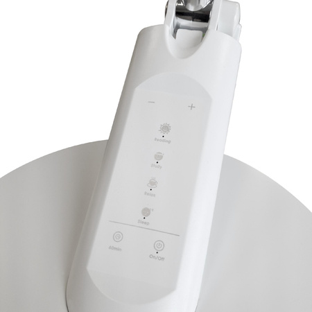 Stolní lampa LED 7W 400lm CCT 120° bílá stmívatelná Optimum Sanico Goldlux