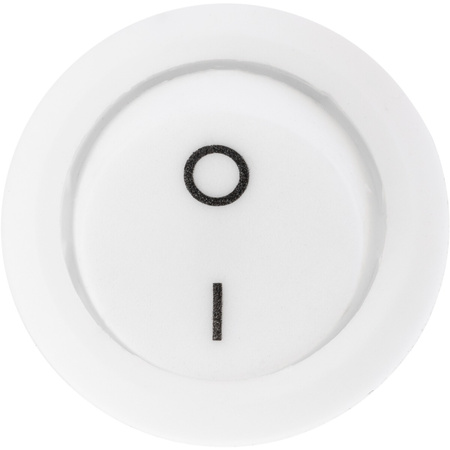 Přepínač kolébkový ON/OFF, Bílá LUMILED