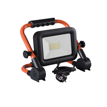 LED STATO přenosný 30W 3150lm 4000K IP65 černý reflektor KANLUX